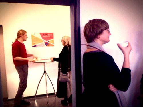 Thomas Scherer, Lynne Cameron, and Christina Schmitt (from left to right)