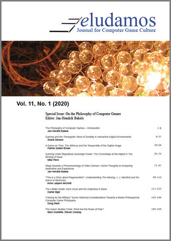 Cover of Eludamos 11, 1